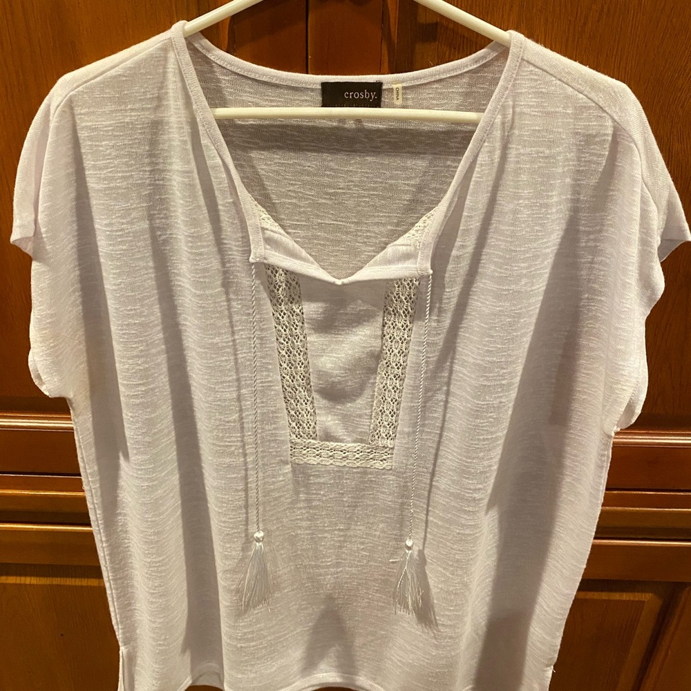 crosby. White Women's Top